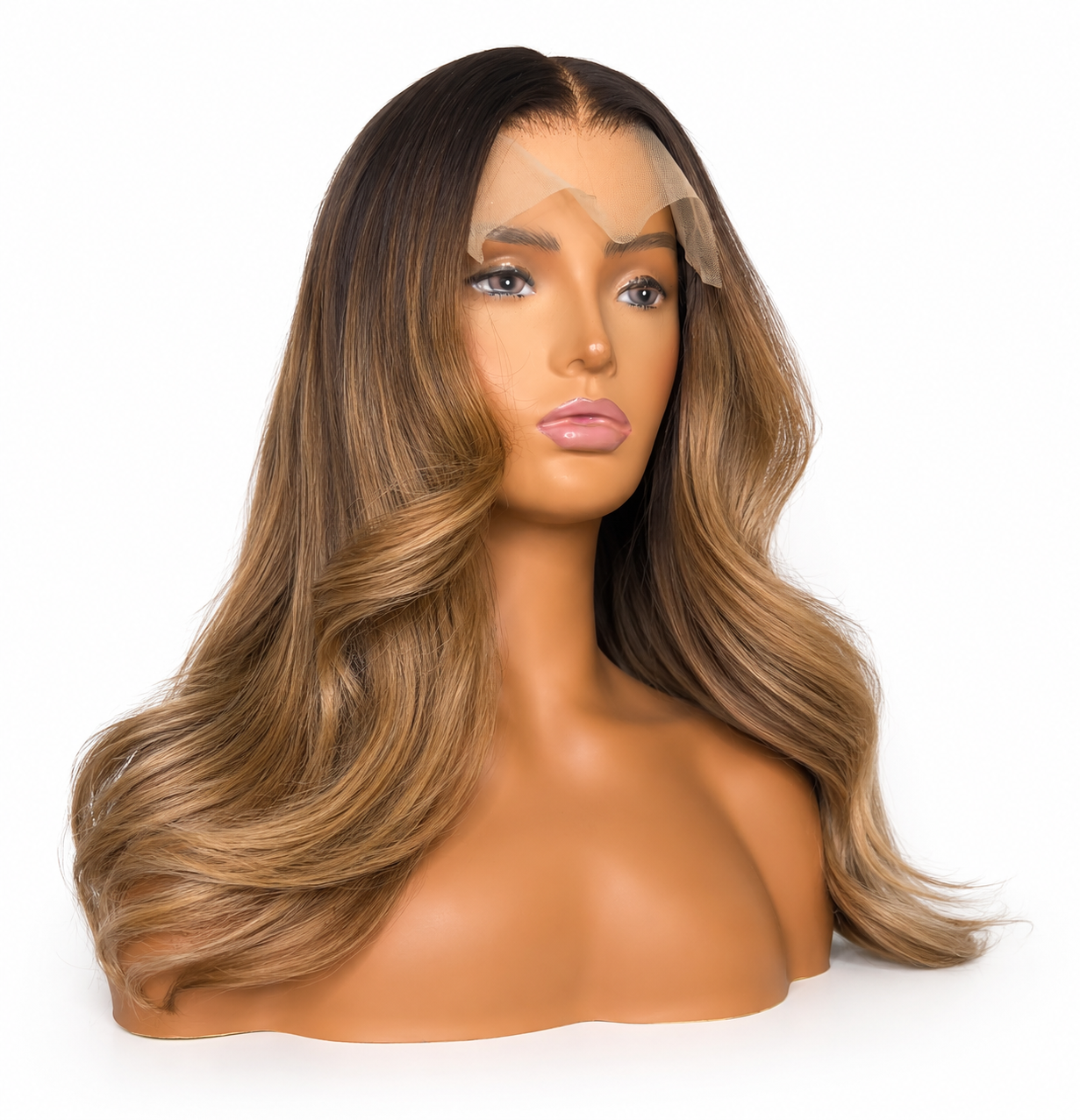 SEE- Blonde geschichtete Perücke