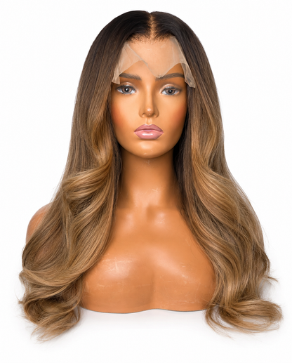 SEE- Blonde geschichtete Perücke