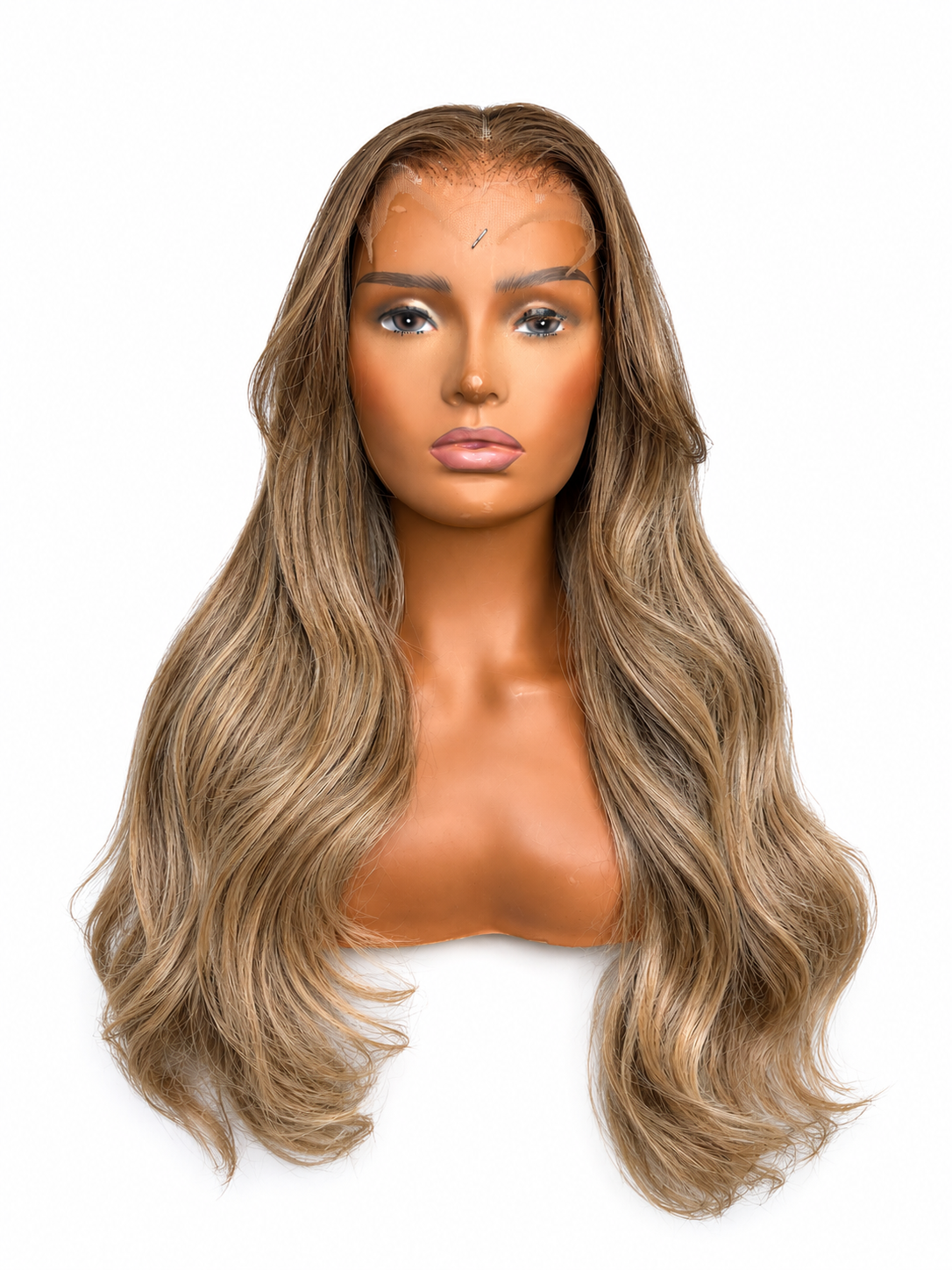 SEE- Blonde geschichtete Perücke