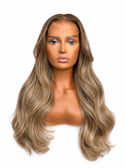 SEE- Blonde geschichtete Perücke